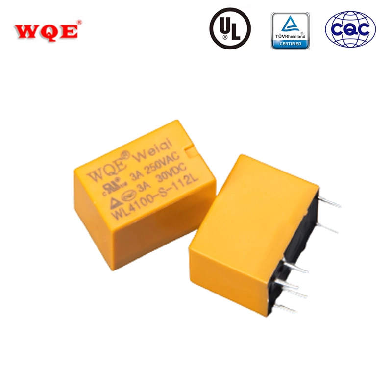 New Product Hot Sale Relay Communication Security Dedicated 3A250VAC Signal 5pin 3 AMP Miniature Wl4100