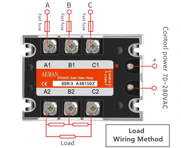 Solid State Relay SSR Automotive 380VAC Load Voltage 150A AC Solid State Relay